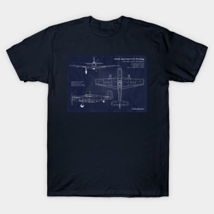 Blueprint P51 Mustang T-Shirt